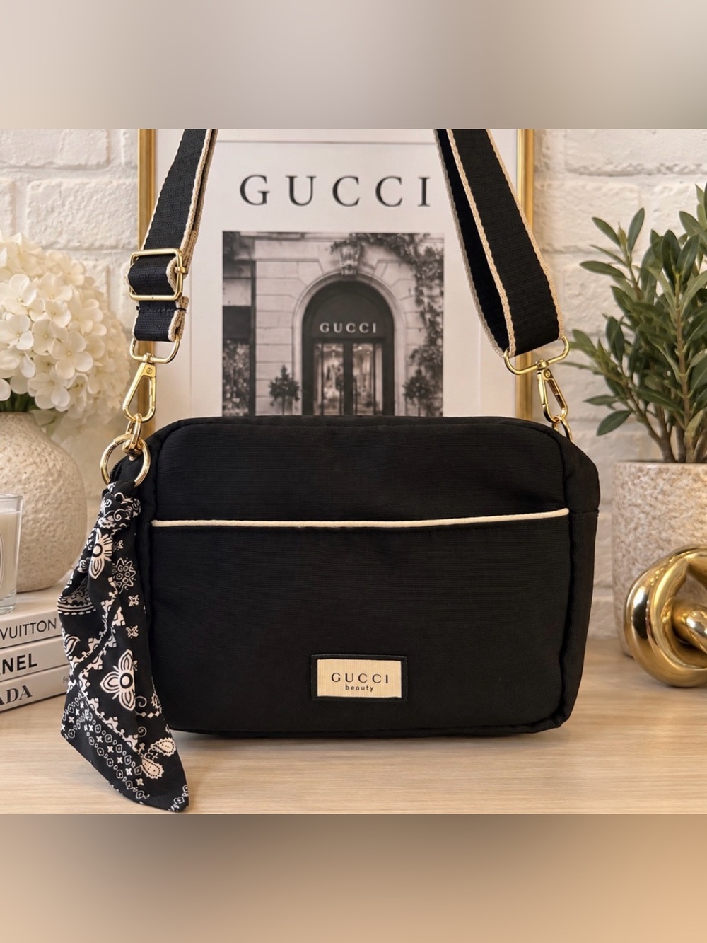 Gucci Beauty Cosmetic Bag GWP VIP item NWOT